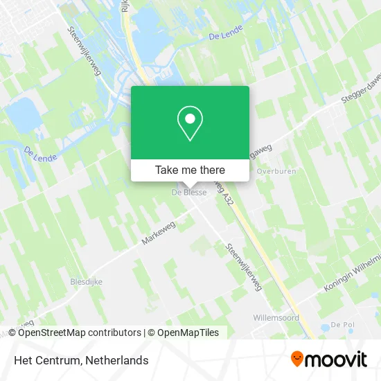 Het Centrum Karte