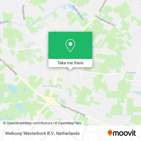 Welkoop Westerbork B.V. map