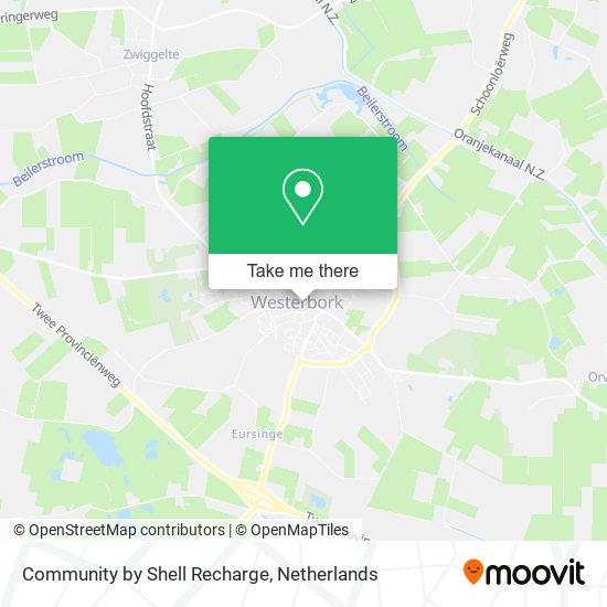 Community by Shell Recharge map