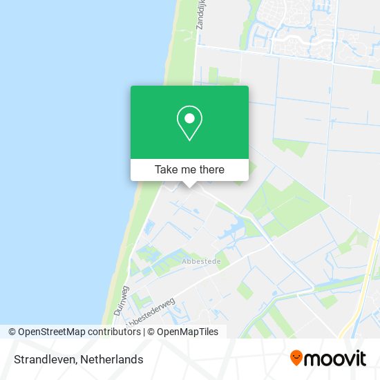 Strandleven map