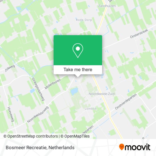 Bosmeer Recreatie map