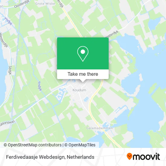 Ferdivedaasje Webdesign map