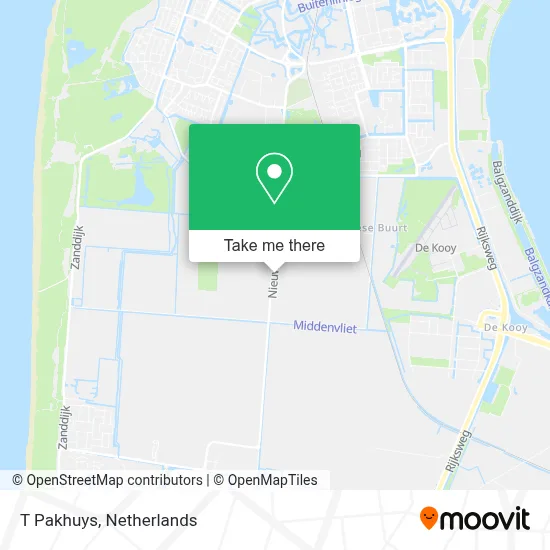 T Pakhuys map