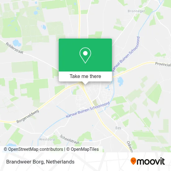 Brandweer Borg map