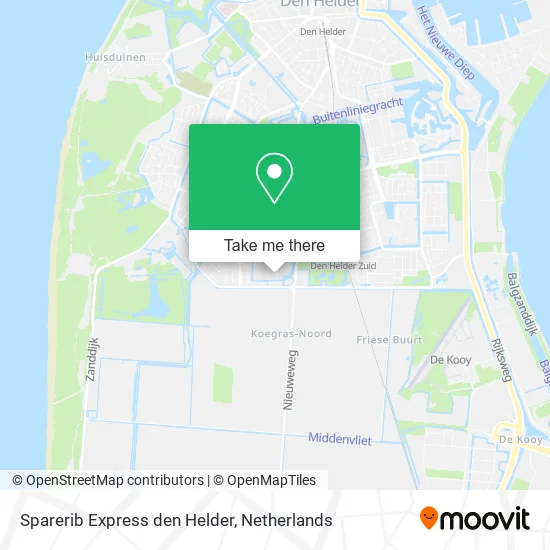 Sparerib Express den Helder map
