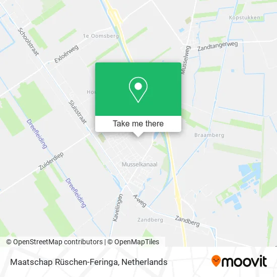 Maatschap Rüschen-Feringa map