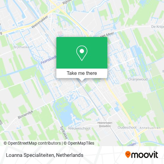 Loanna Specialiteiten map