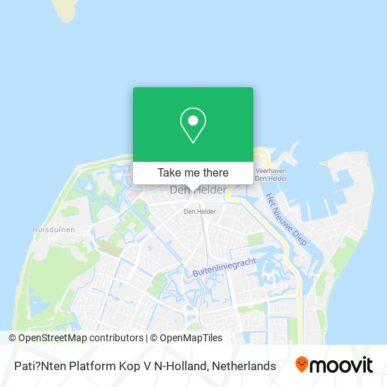 Pati?Nten Platform Kop V N-Holland map