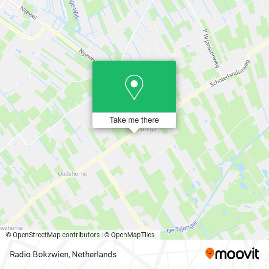 Radio Bokzwien map