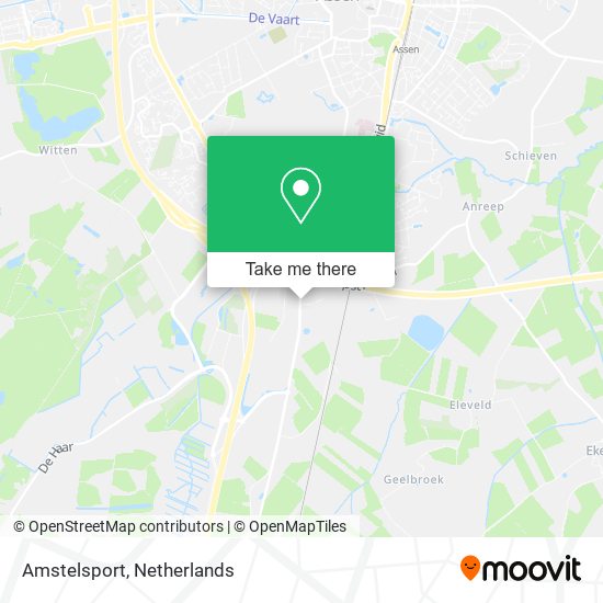 Amstelsport map