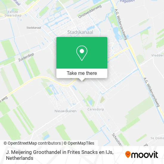 J. Meijering Groothandel in Frites Snacks en IJs map