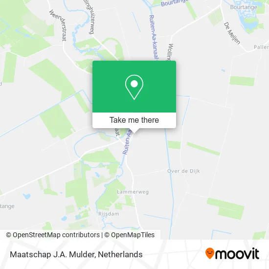 Maatschap J.A. Mulder map