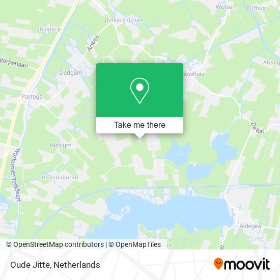 Oude Jitte map