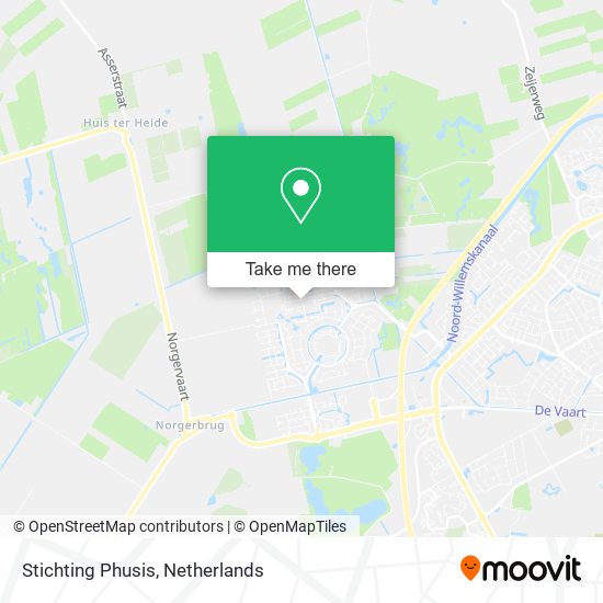 Stichting Phusis map