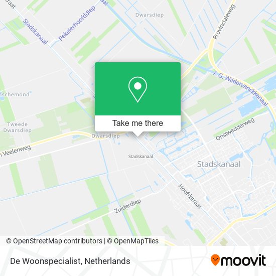 De Woonspecialist map