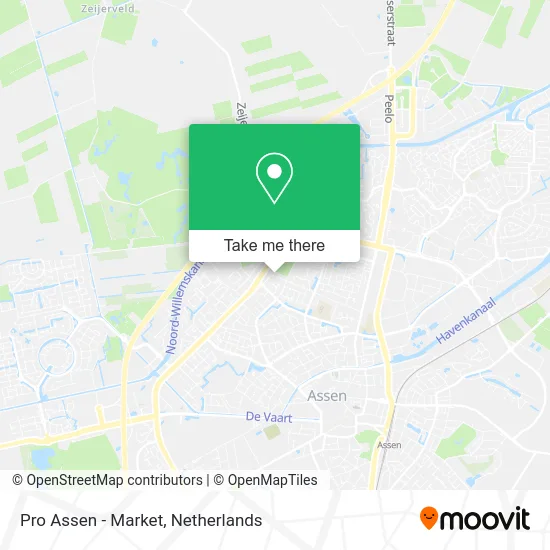 Pro Assen - Market map