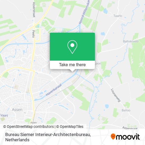 Bureau Siemer Interieur-Architectenbureau map