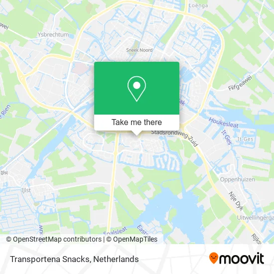 Transportena Snacks map