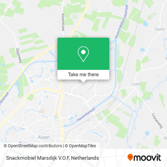 Snackmobiel Marsdijk V.O.F Karte