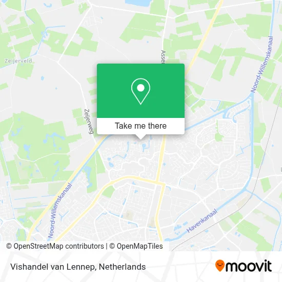 Vishandel van Lennep map