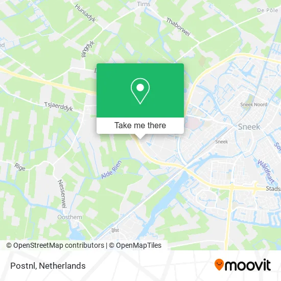 Postnl map