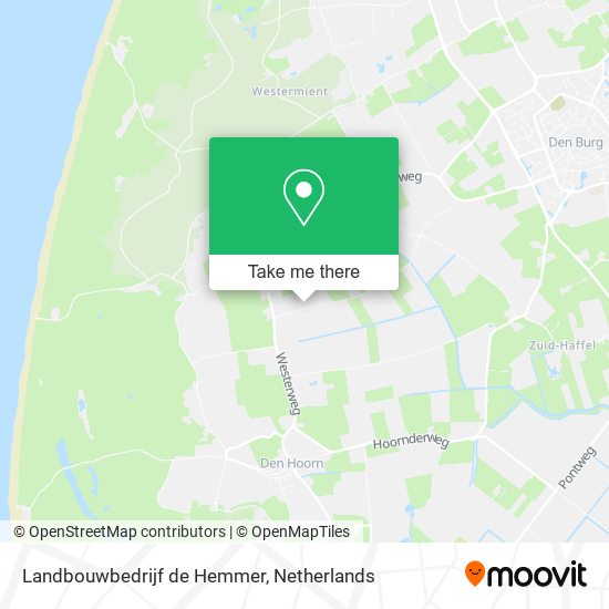 Landbouwbedrijf de Hemmer map