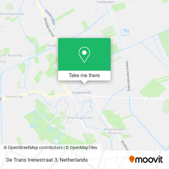 De Trans Irenestraat 3 map