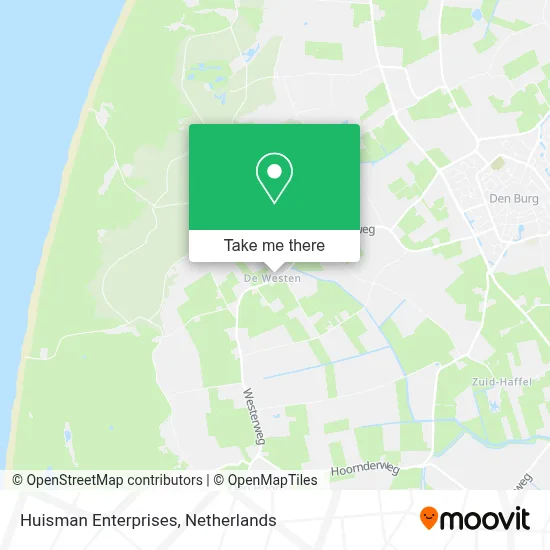 Huisman Enterprises map