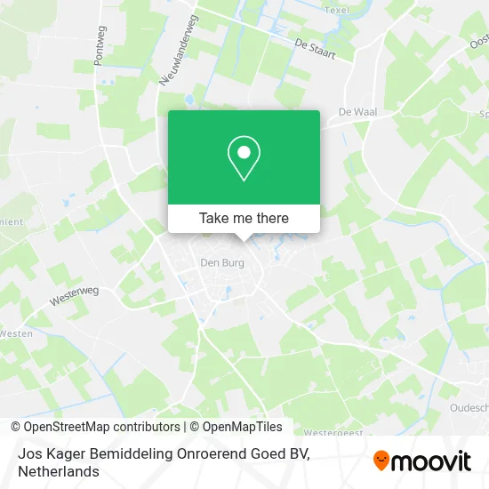 Jos Kager Bemiddeling Onroerend Goed BV map