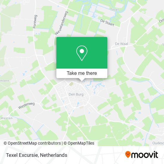 Texel Excursie map