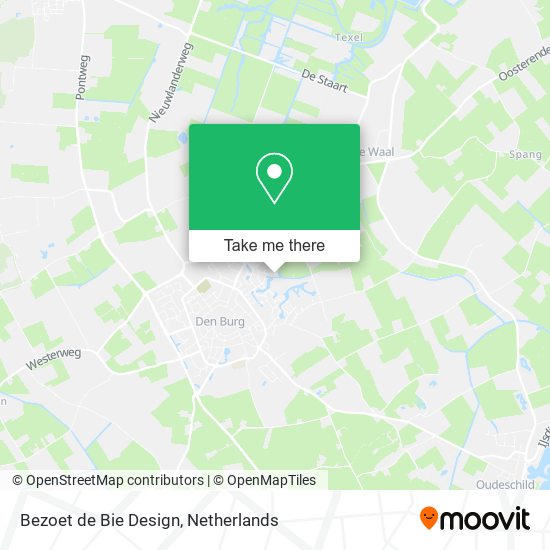 Bezoet de Bie Design map