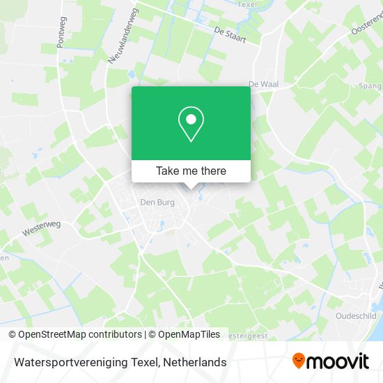 Watersportvereniging Texel map