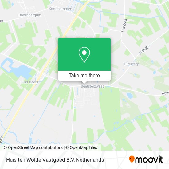 Huis ten Wolde Vastgoed B.V map