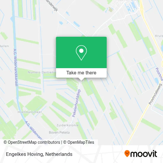 Engelkes Hoving map