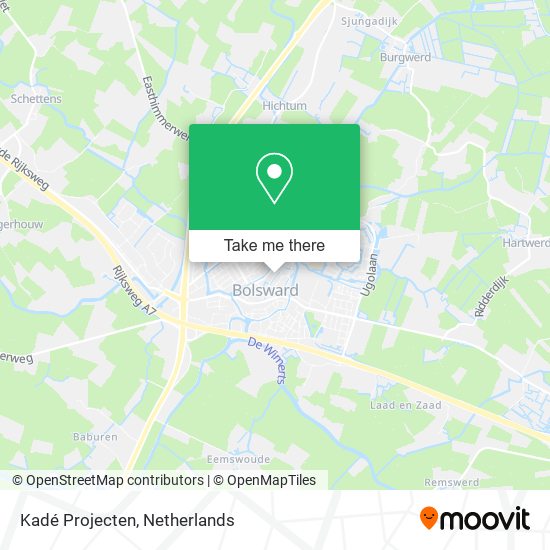 Kadé Projecten map