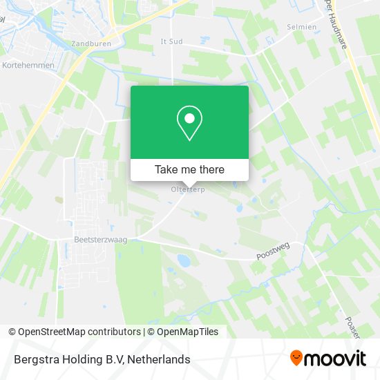 Bergstra Holding B.V map