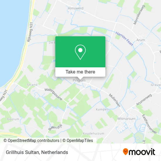 Grillhuis Sultan map