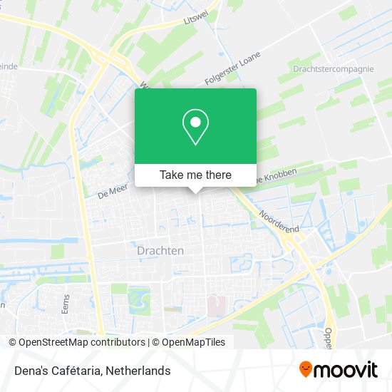 Dena's Cafétaria map