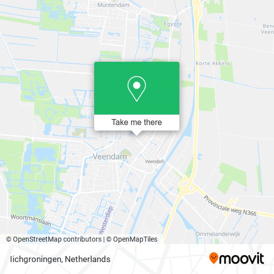 Iichgroningen map