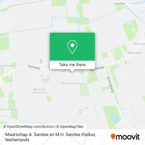 Maatschap A. Sandee en M.H. Sandee Kleiker map