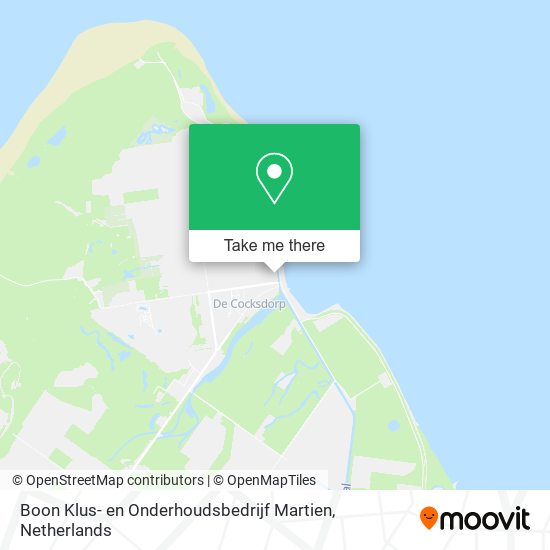 Boon Klus- en Onderhoudsbedrijf Martien map