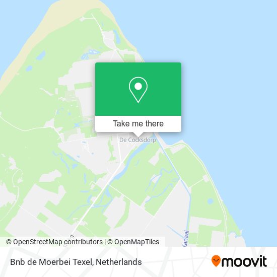 Bnb de Moerbei Texel Karte