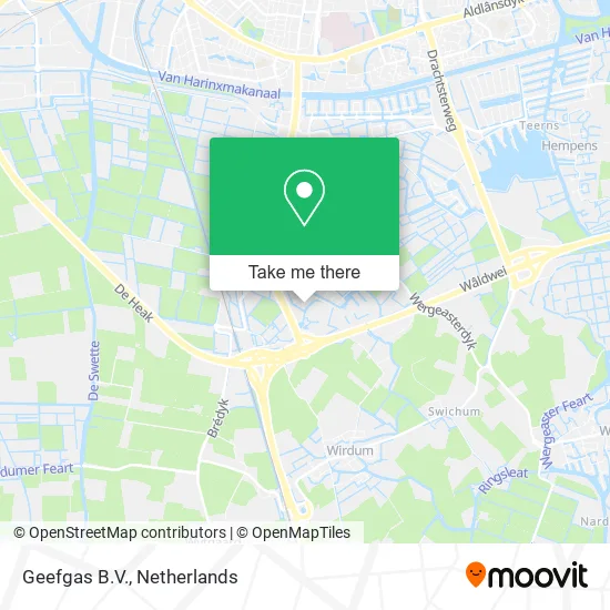 Geefgas B.V. map