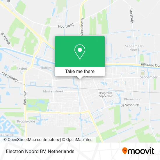 Electron Noord BV map