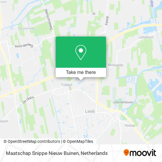 Maatschap Snippe Nieuw Buinen map