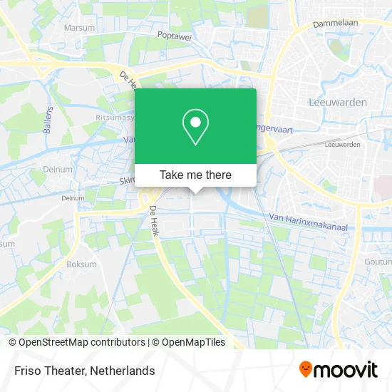 Friso Theater map