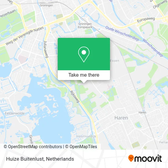 Huize Buitenlust map
