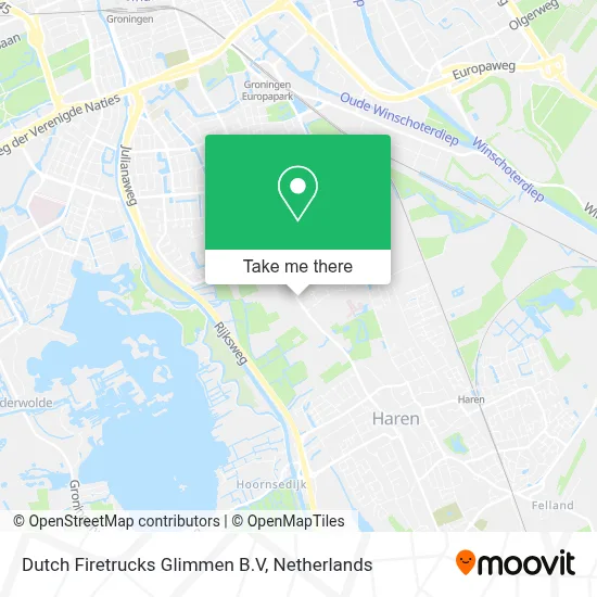 Dutch Firetrucks Glimmen B.V map