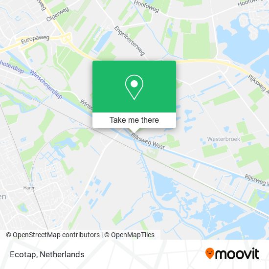 Ecotap map