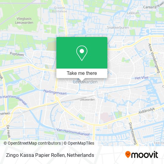 Zingo Kassa Papier Rollen map